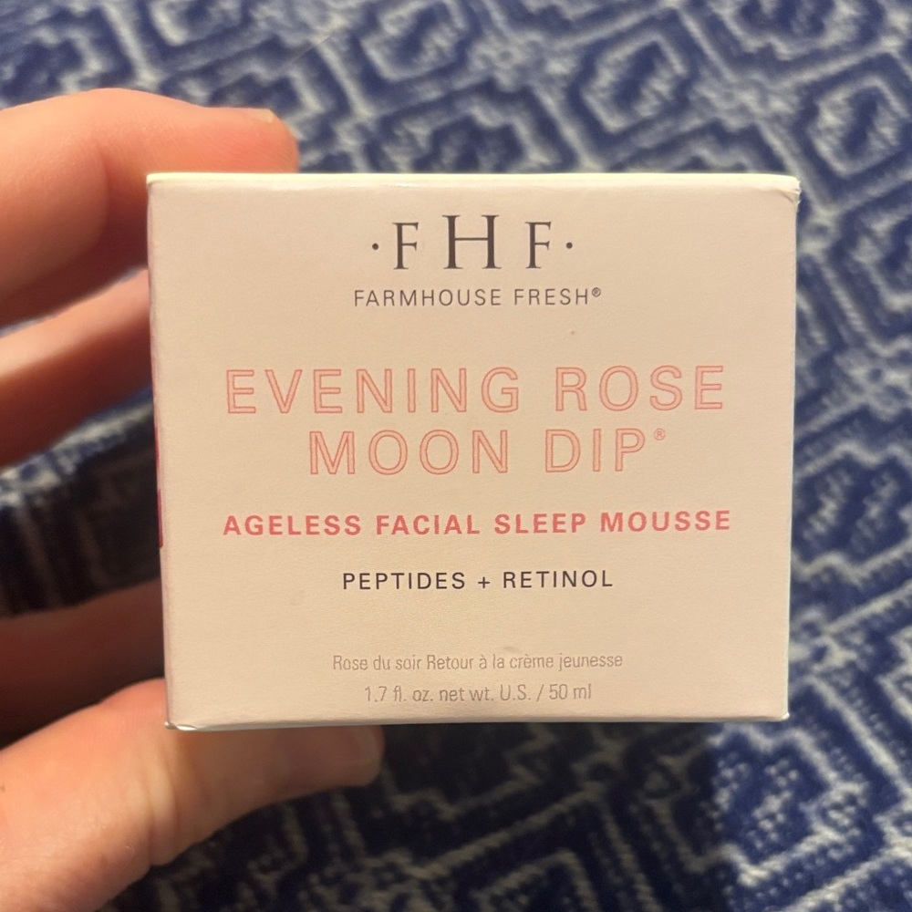 Farmhouse Fresh Evening Rose Moon Dip Facial Mousse
